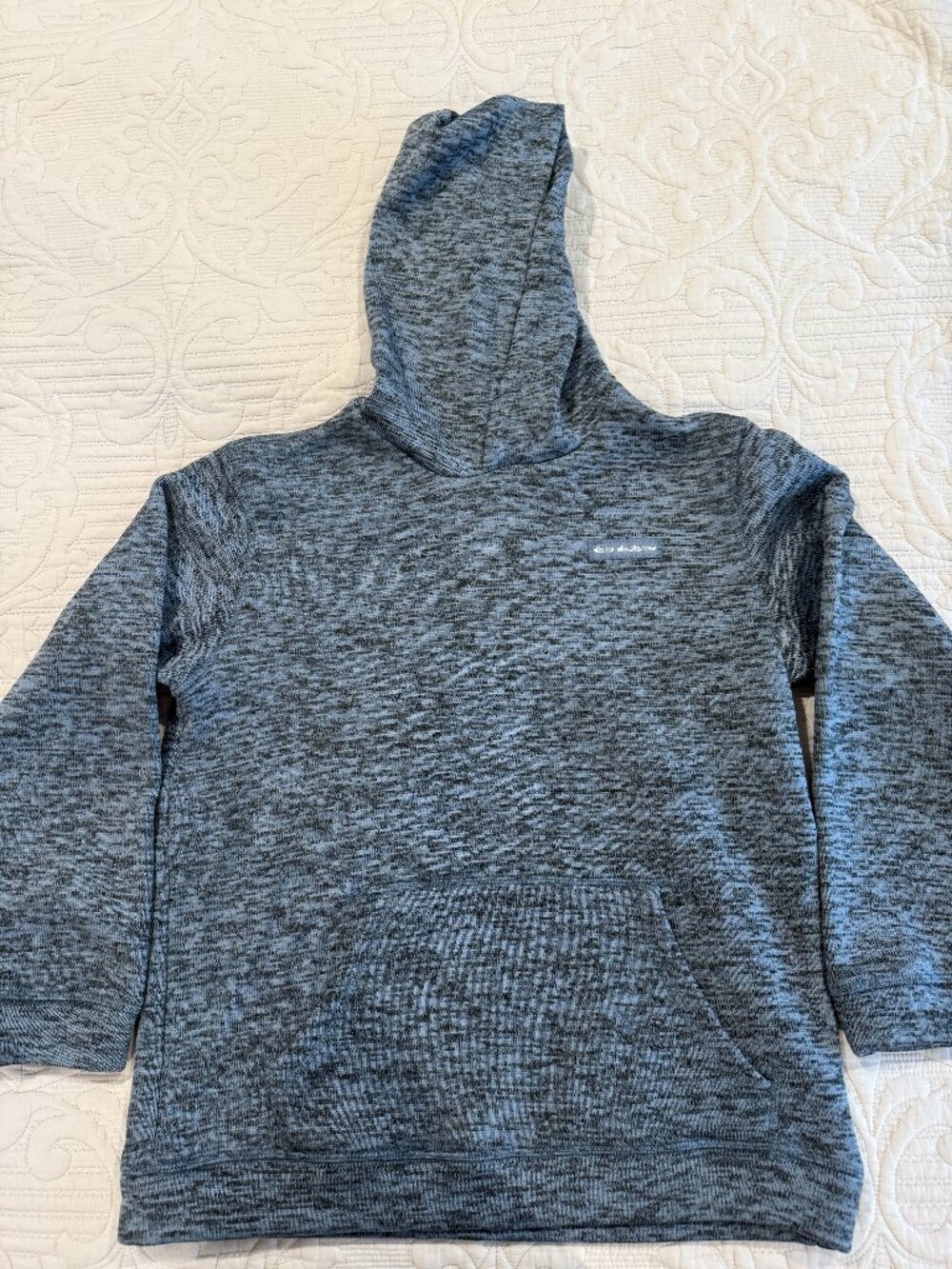 Quiksilver Boys Hooded Fleece Sweater Large Pullover